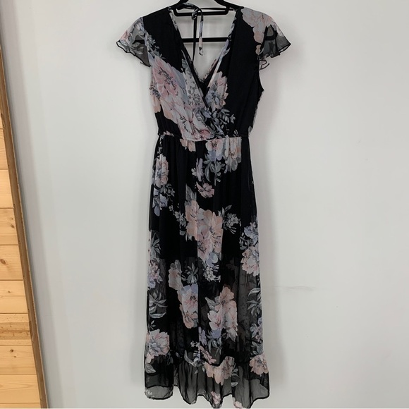 Band of Gypsies Floral Maxi Dress Size S - Picture 2 of 12